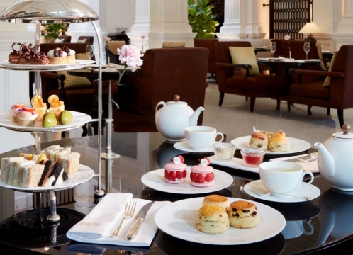 ラッフルズホテル_アフタヌーンティー